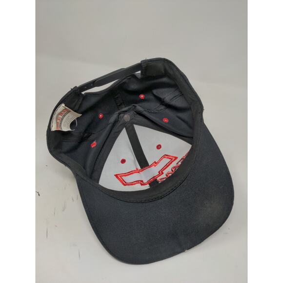 Race Day Chevy Team Monte Carlo Racing Hat Snapback OSFM Black Embroidered Logo - Picture 8 of 10